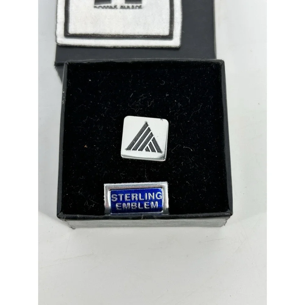 Vintage UJB Financial Sterling Lapel Pin